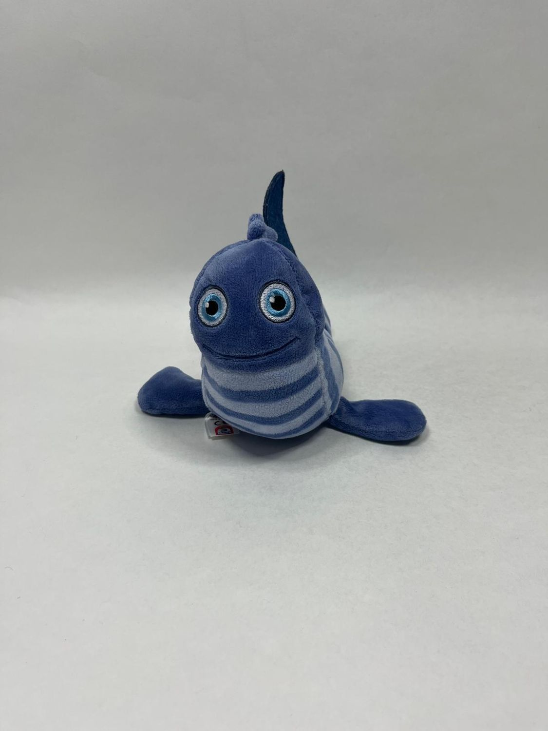 Seehund Sorgenfresser Fin Schmidt liegend 22 cm selten