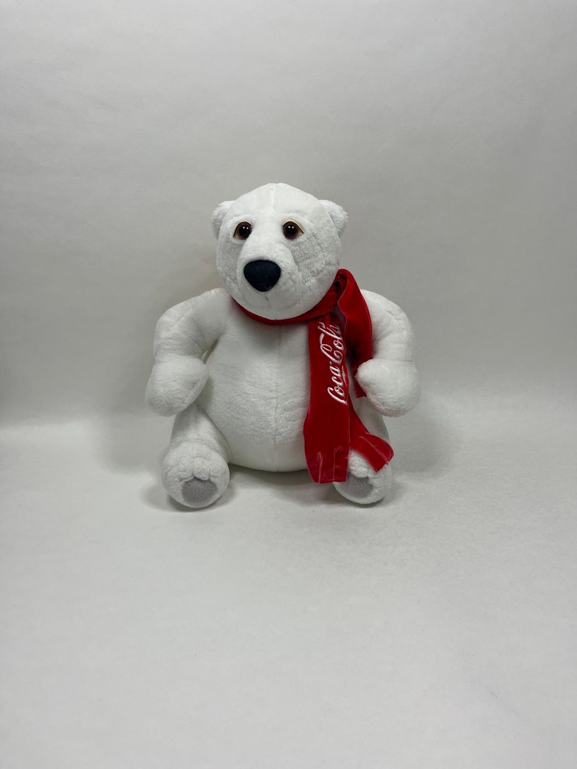 Eisbär Coca-Cola sitzend 35 cm sehr selten