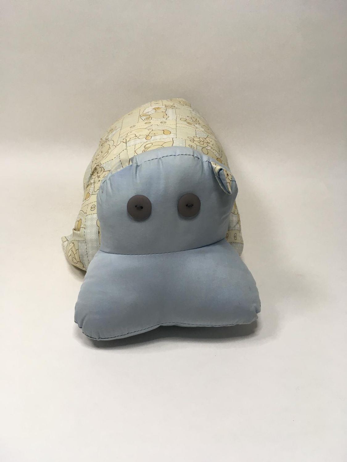 Nilpferd Knuffel stehend 45 cm Rarität