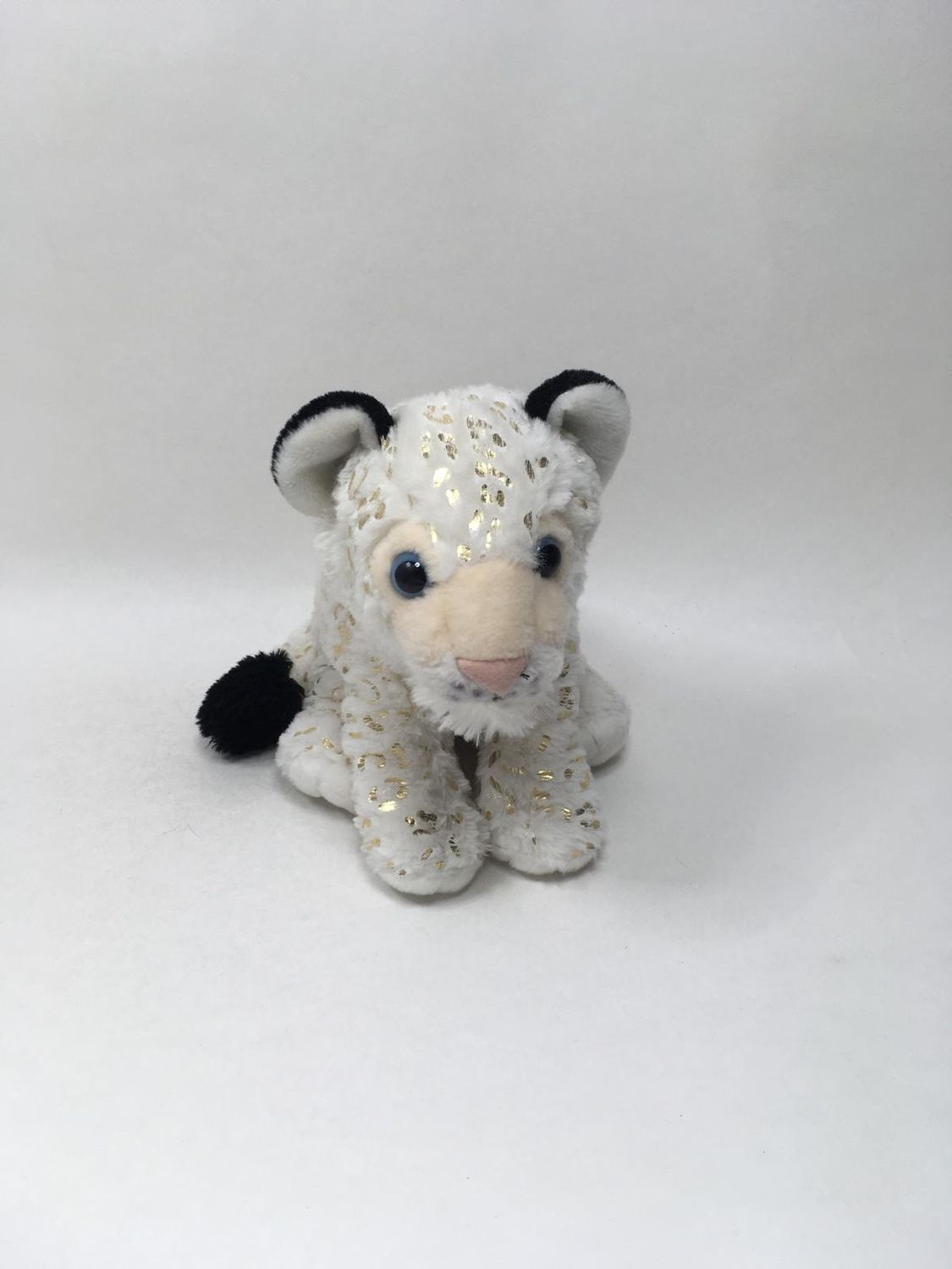 Schneeleopard Wild Republic sitzend 25 cm selten