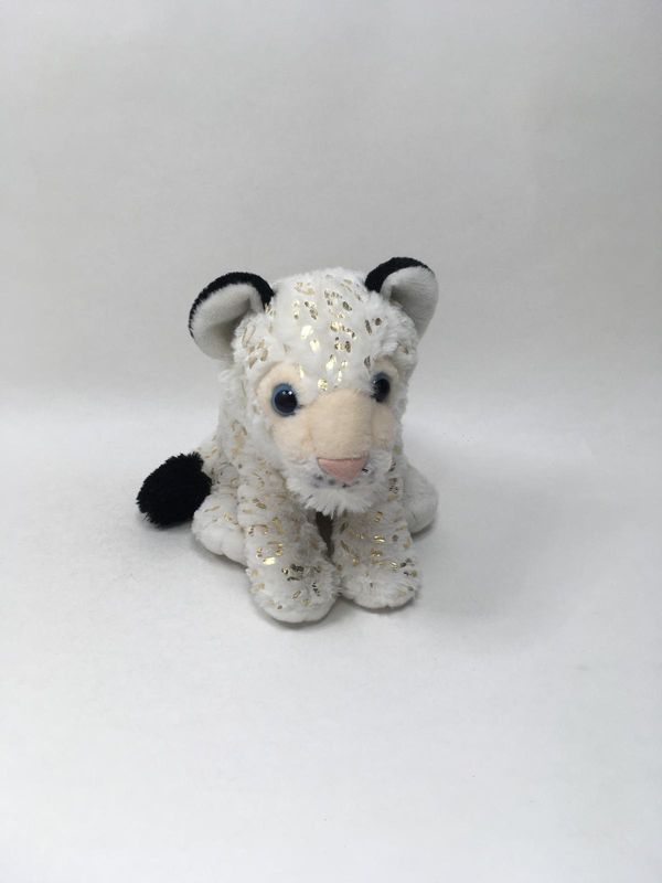 Schneeleopard Wild Republic sitzend 25 cm selten