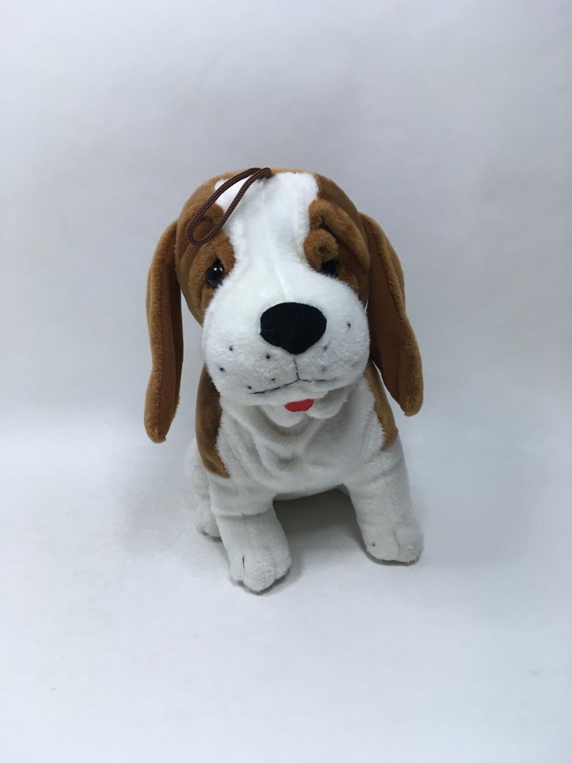 Hund Paul Import sitzend 35 cm selten