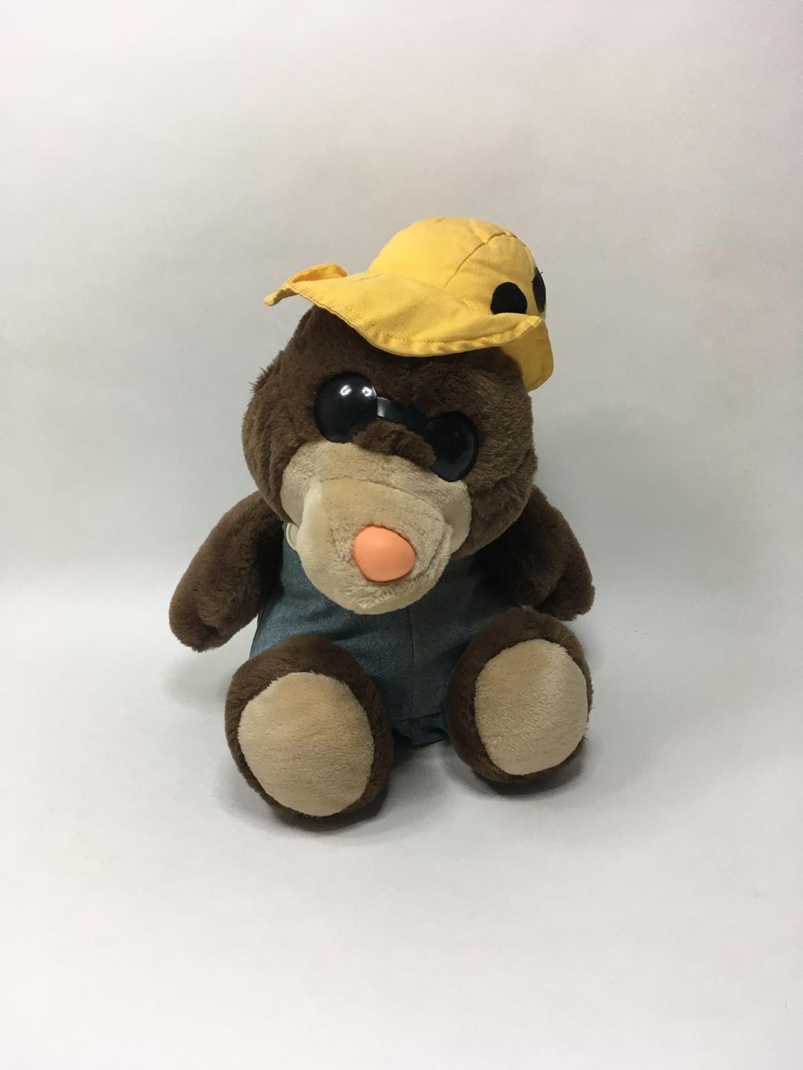 Maulwurf Henk Alfred J. Kwak Mars sitzend 35 cm Rarität Vintage