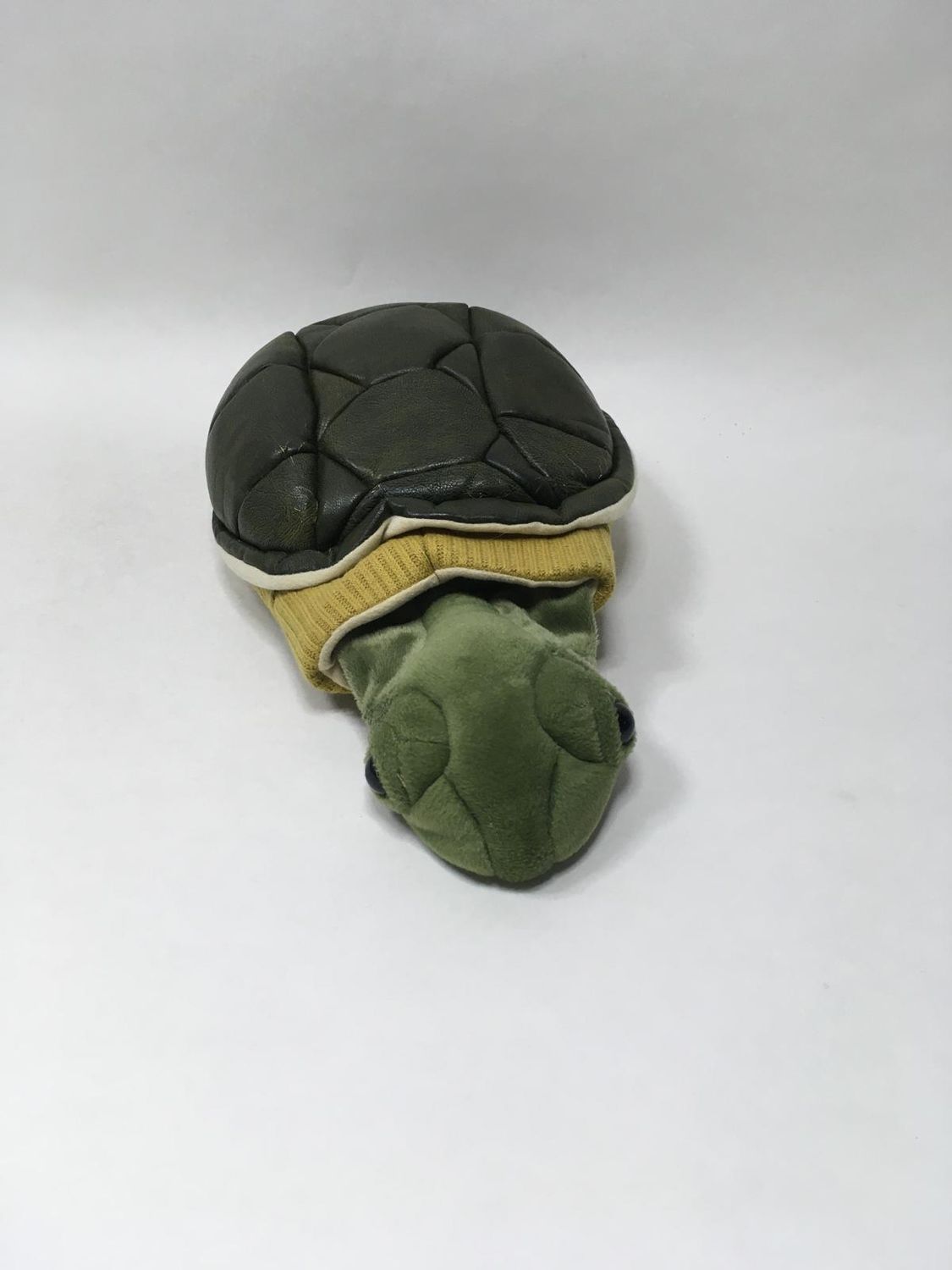 Schildkröte Handpuppe Folkmanis stehend 35 cm selten