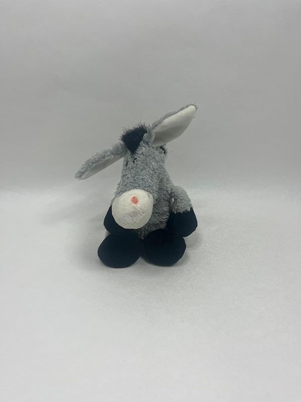 Nici Esel Donkey Earl Grey stehend 28 cm selten