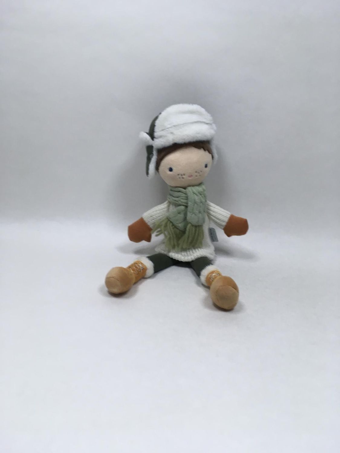 Puppe Junge Sam Little Dutch stehend 40 cm Sammlerstück