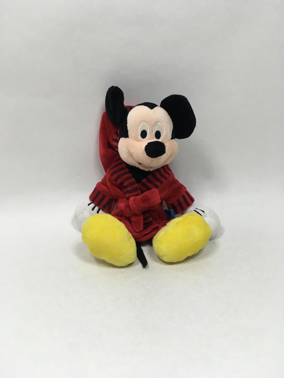 Disney Mickey Mouse im Bademantel stehend 28 cm Sammlerstück