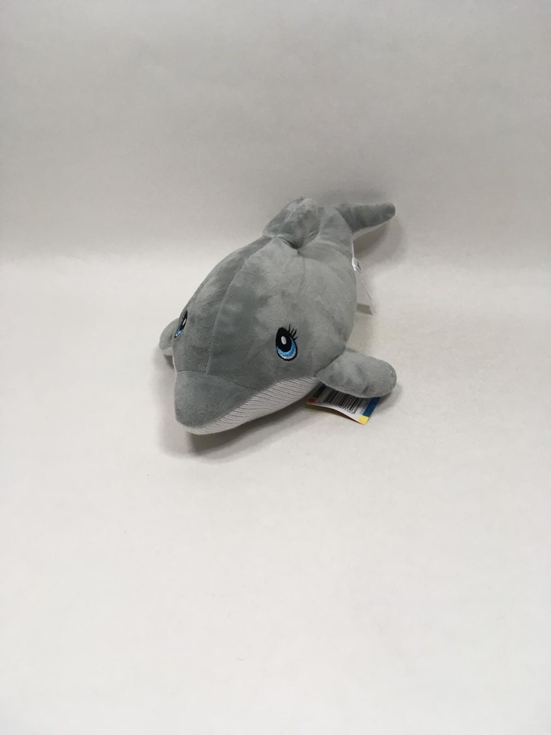 Delfin Knitty Friends liegend 33 cm Neuwertig mit Etikett