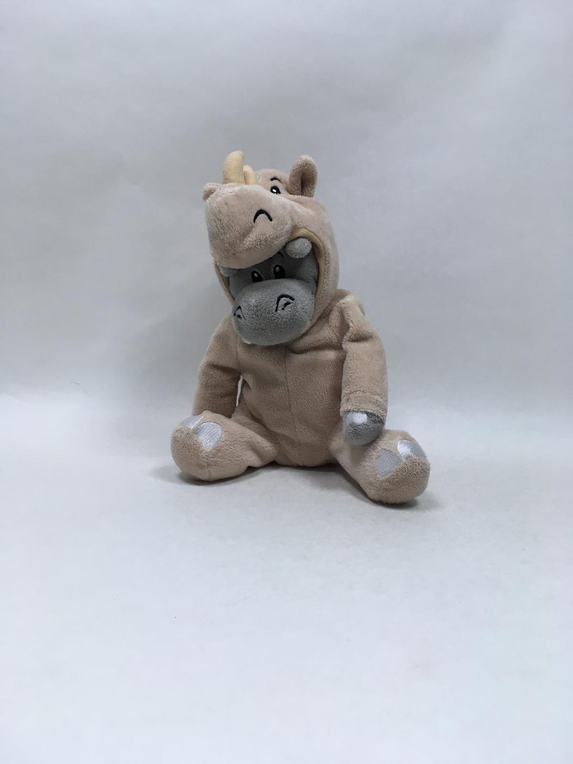 Hipporhino - Nilpferd vs. Nashorn - Mario Barth sitzend 25 cm Sammlerstück und Rarität