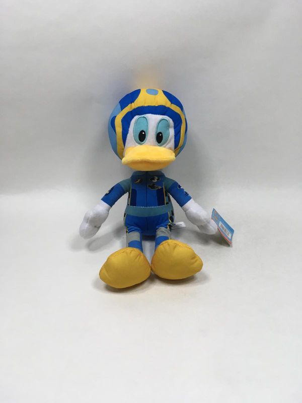 Disney Donald Duck Roadster Racers stehend 35 cm Sammlerstück Neuwertig mit Etikett