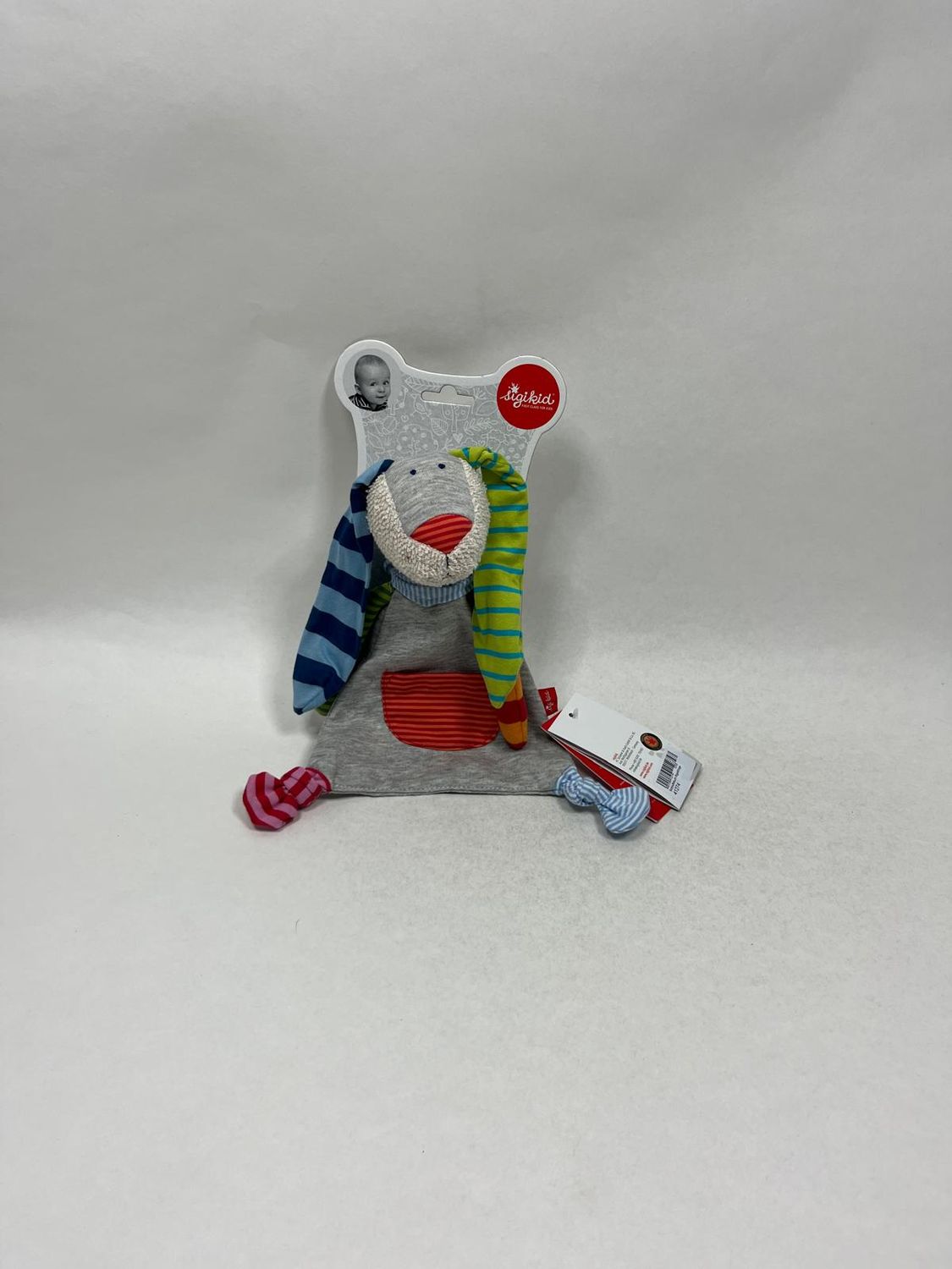 Schnuffeltuch / Schmusetuch Hase Sigikid stehend 25 cm Neuwertig mit Etikett