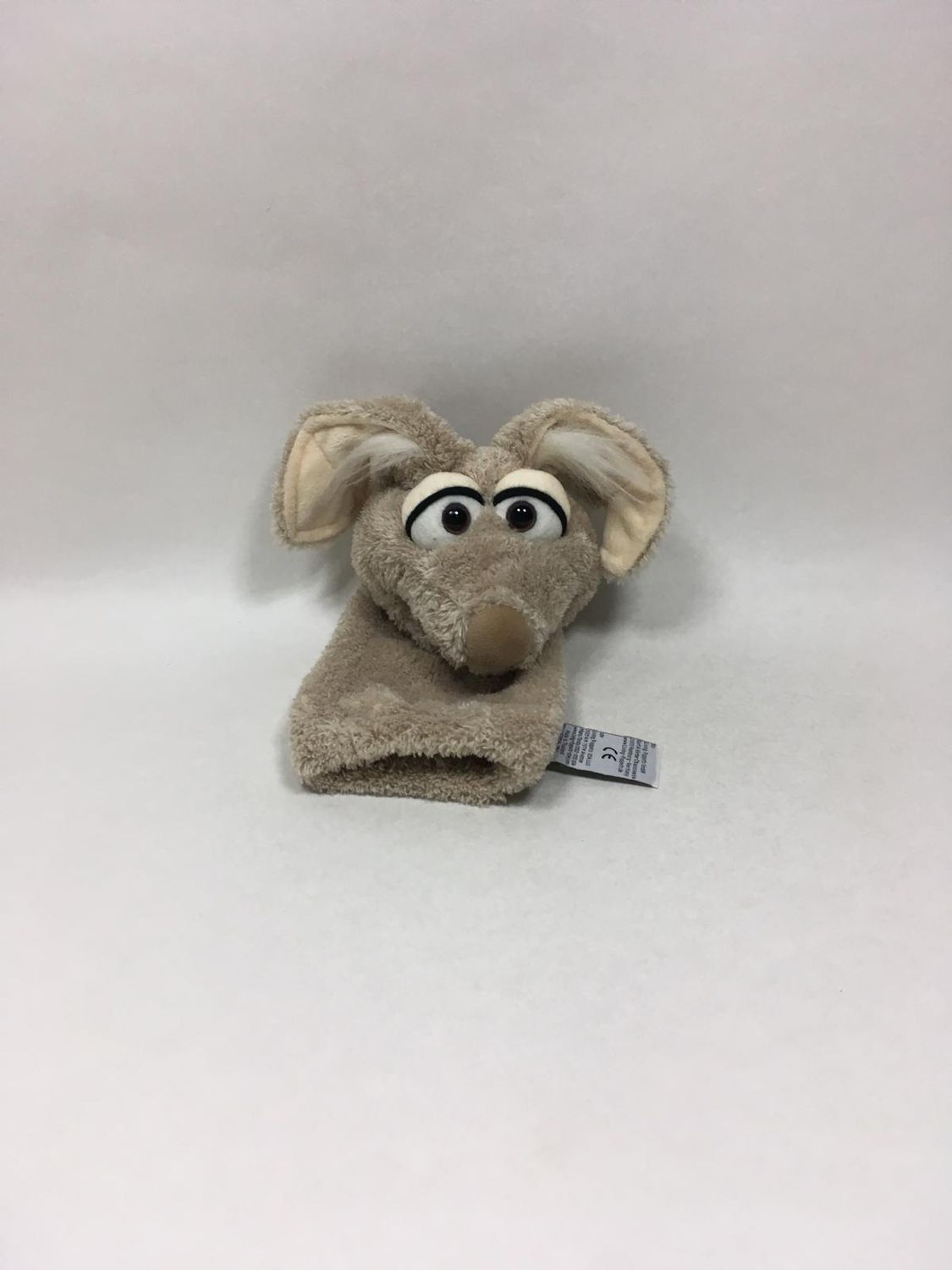 Hase Quasselwurm Mampfred Handpuppe Living Puppets stehend 33 cm selten