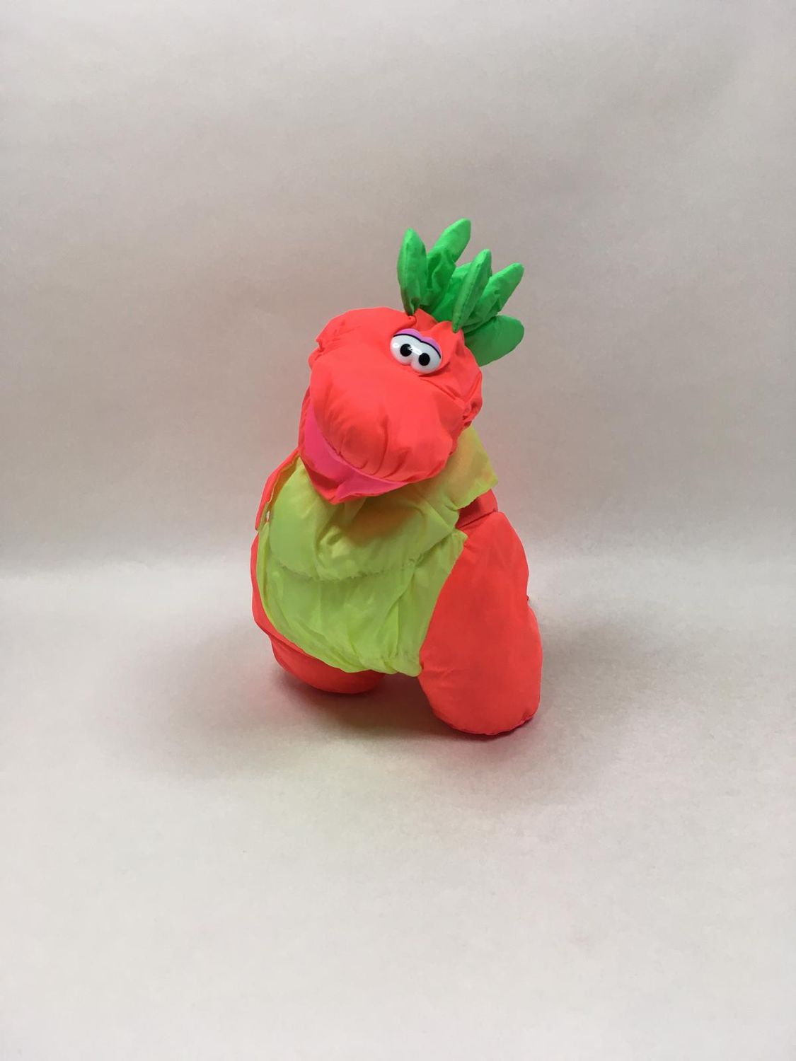 Dinosaurier Knautschi Europlay stehend 30 cm Vintage Sammlerstück