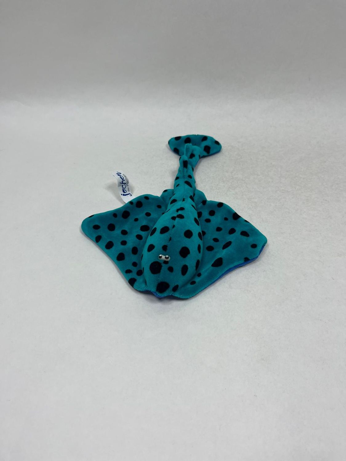 Perlsacktier Jochen der Rochen liegend 23 cm Kult