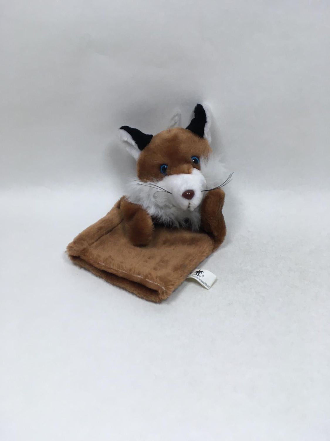 Fuchs Handpuppe Plushpups stehend 30 cm Sammlerstück ( beliebt )