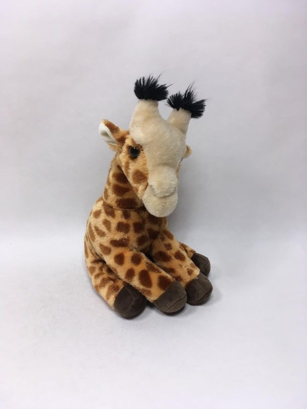 Giraffe Wild Republic sitzend 35 cm sehr selten