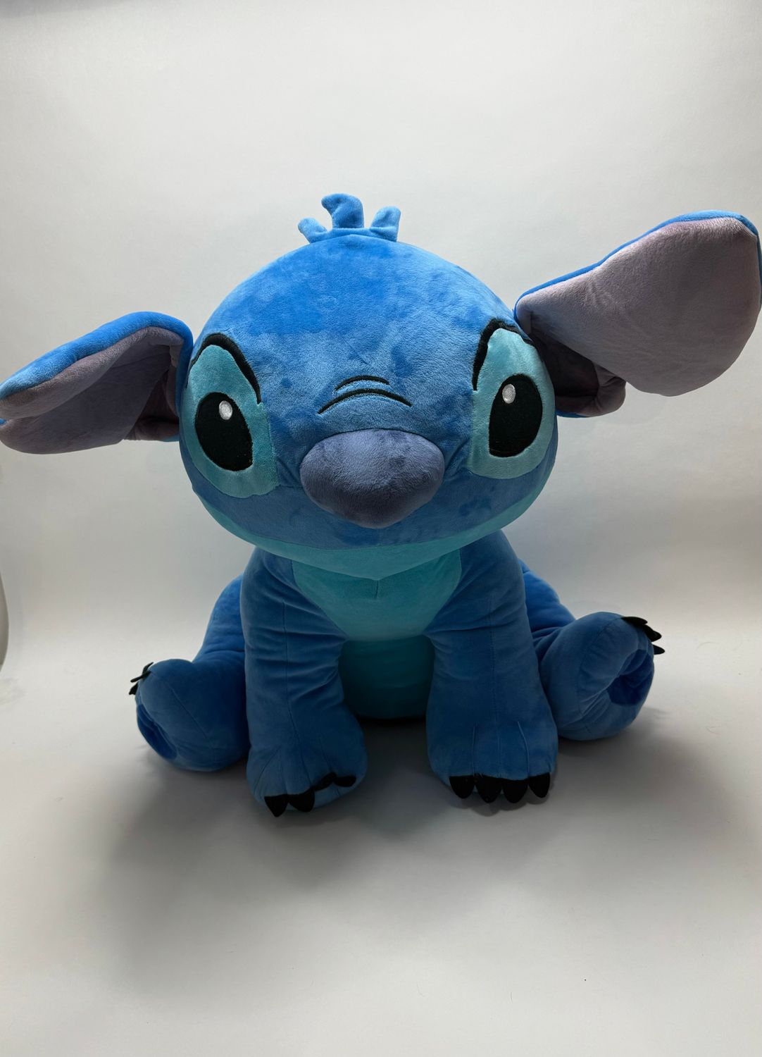 XXL Stitch Disney sitzend mit Ohren 78cm 1,6kg Sammlerstück