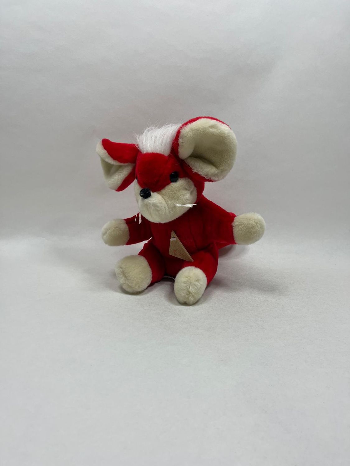 Maus Sigikid sitzend 28 cm Mega Rarität Vintage