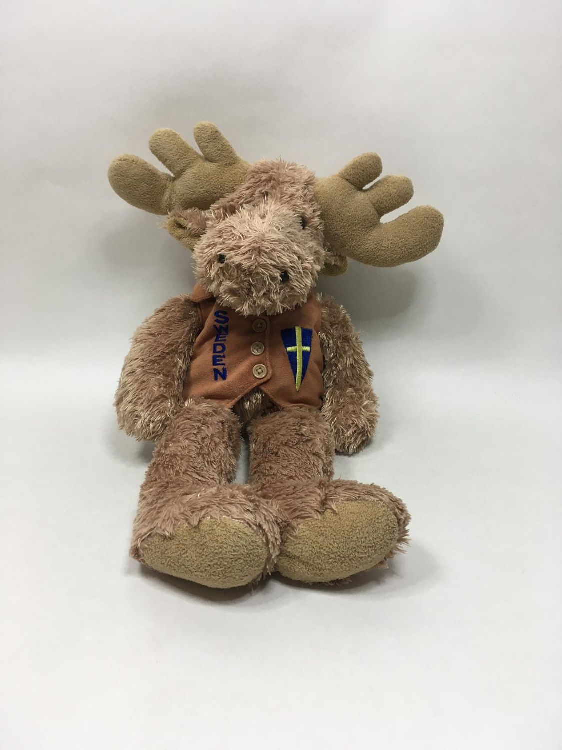 Elch Allan Flink stehend 50 cm Rarität