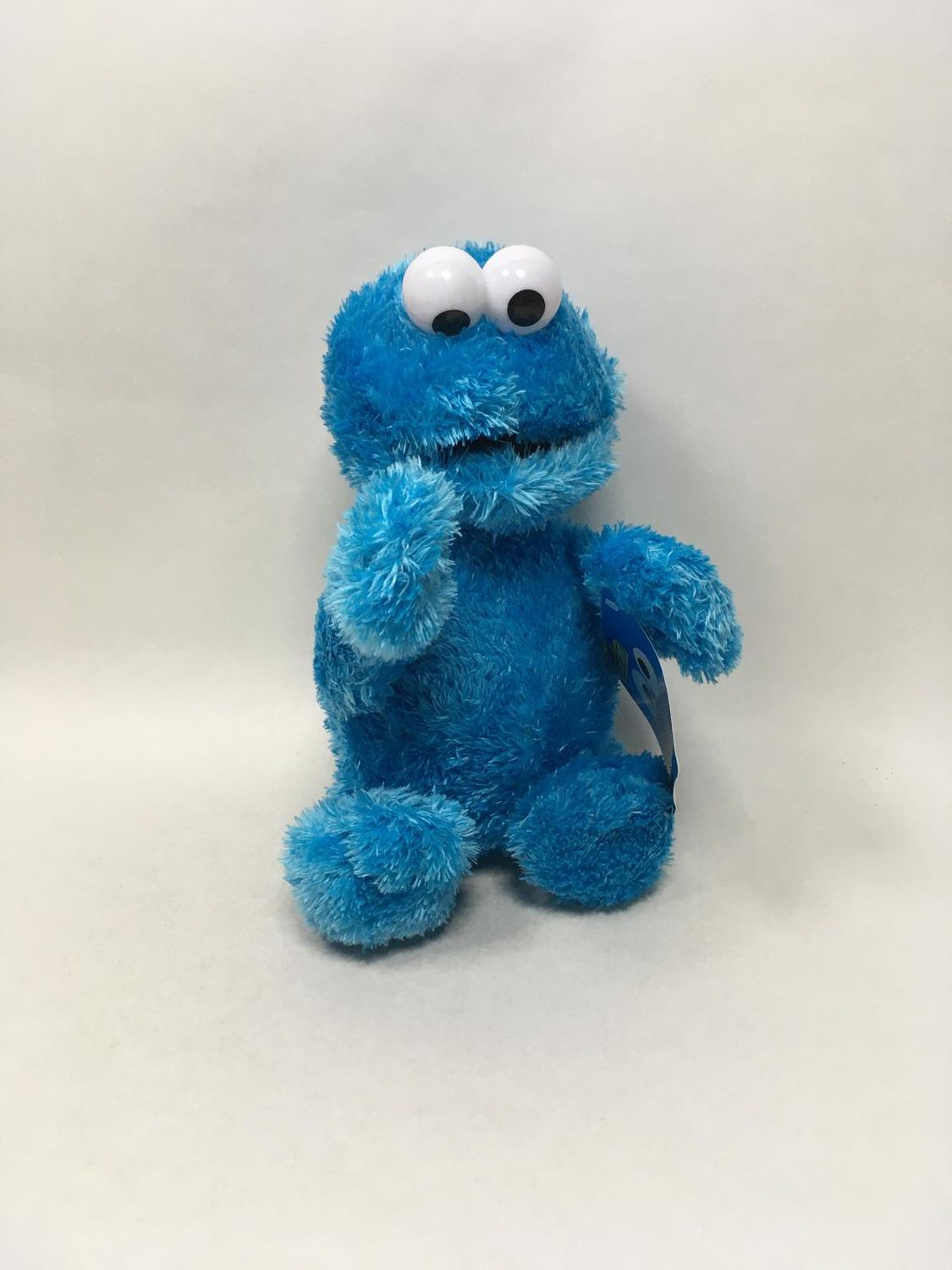 Sesamstrasse Krümelmonster United Labels stehend 38 cm Neuwertig mit Etikett