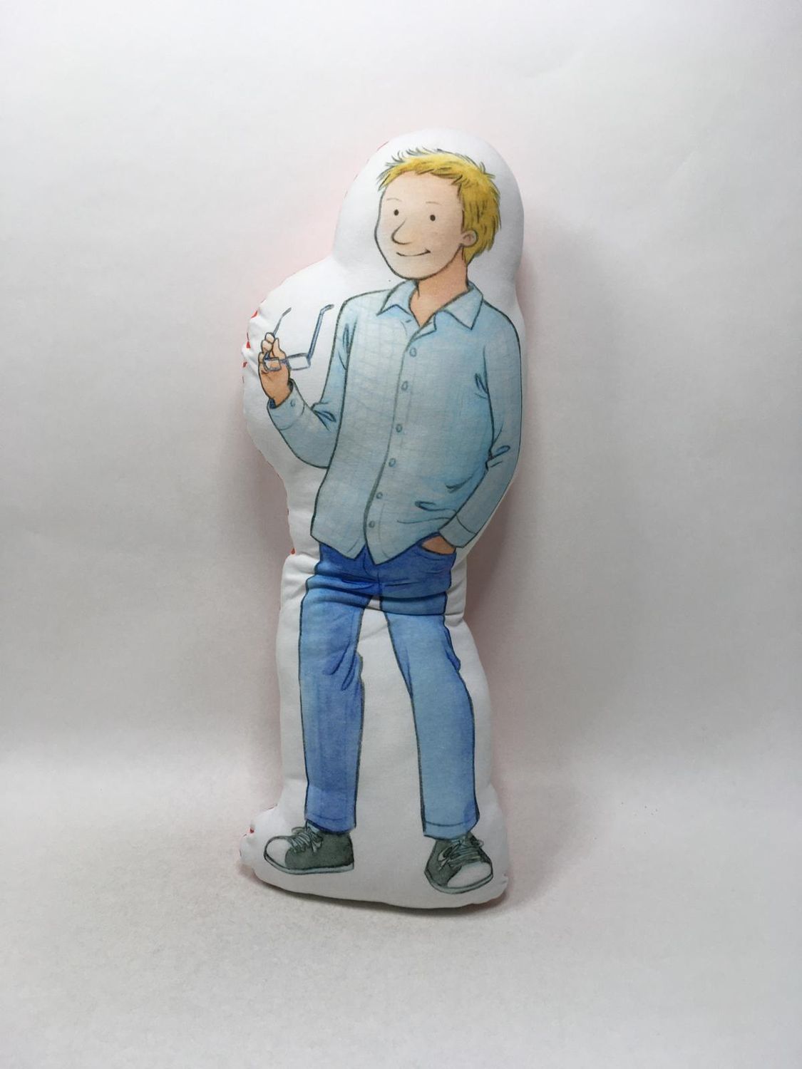 Deko Kissen Papa Jürgen Klawitter Meine Freundin Conni WDR Mediagroup GmbH stehend 50*20 cm Mega Sammlerstück