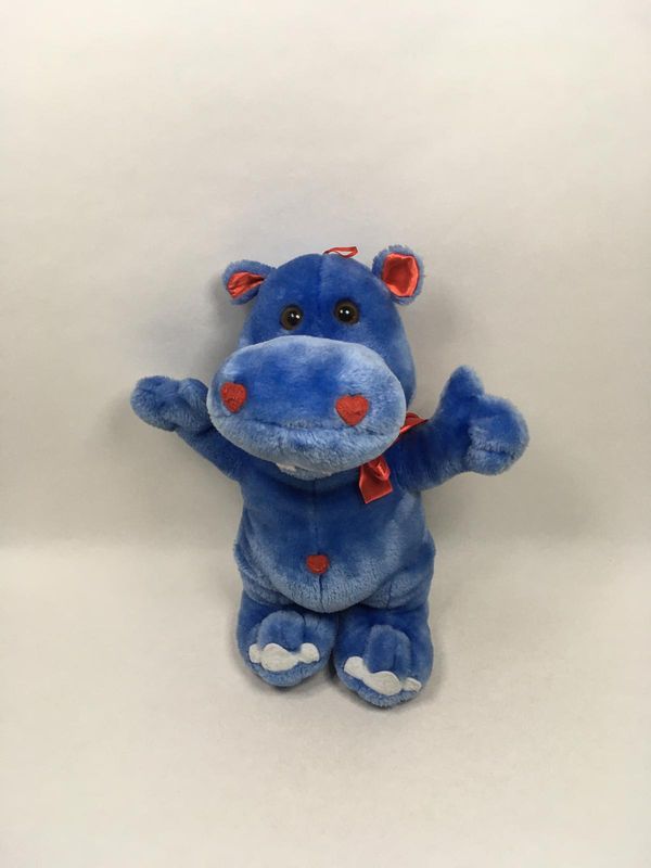 Nilpferd Aliki stehend 48 cm selten