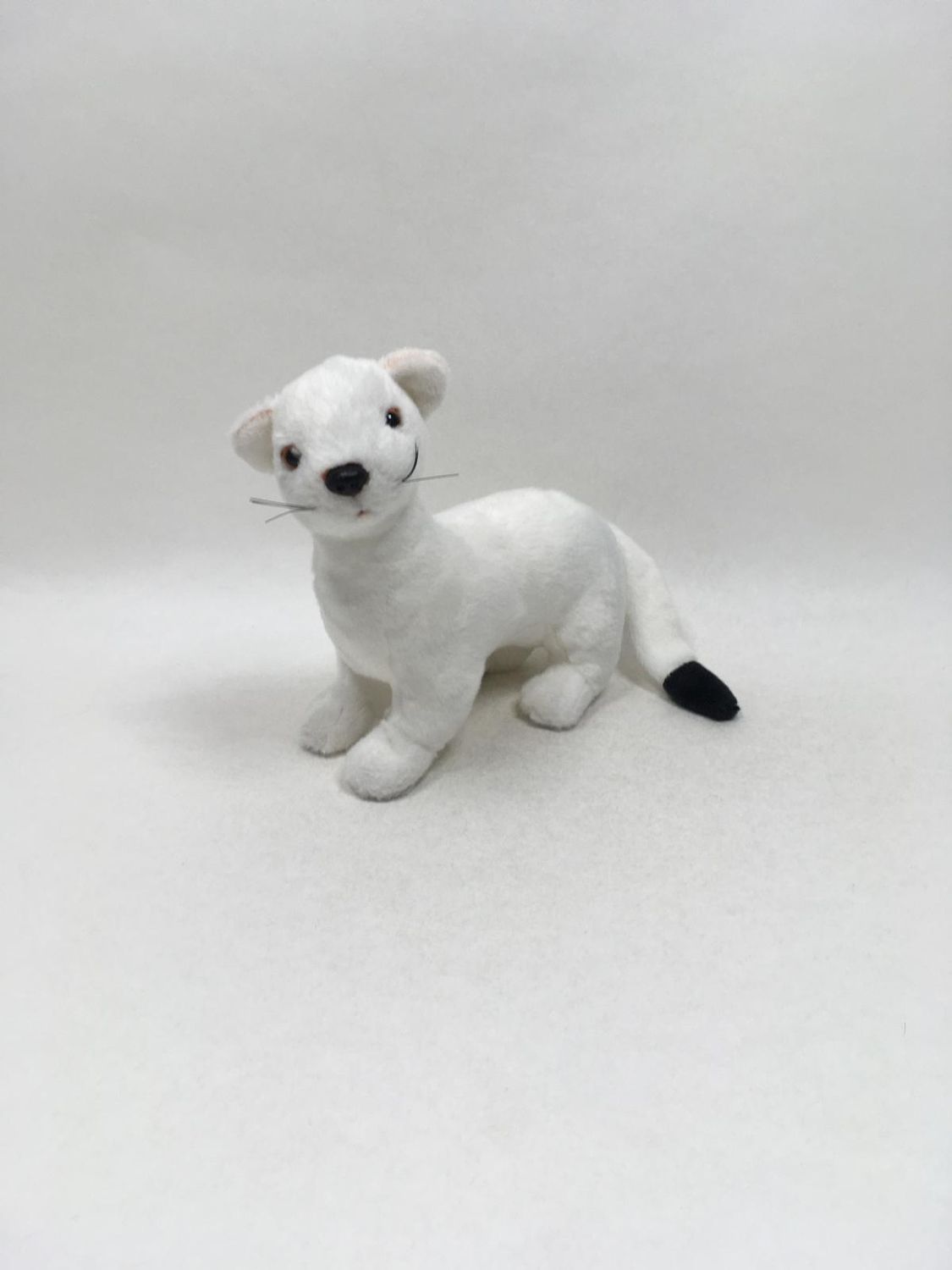 Hermelin Frettchen Marder Otter Semo stehend 38 cm Sammlerstück