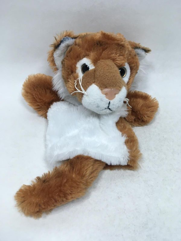 Tiger Handpuppe Ravensden stehend 25 cm sehr selten