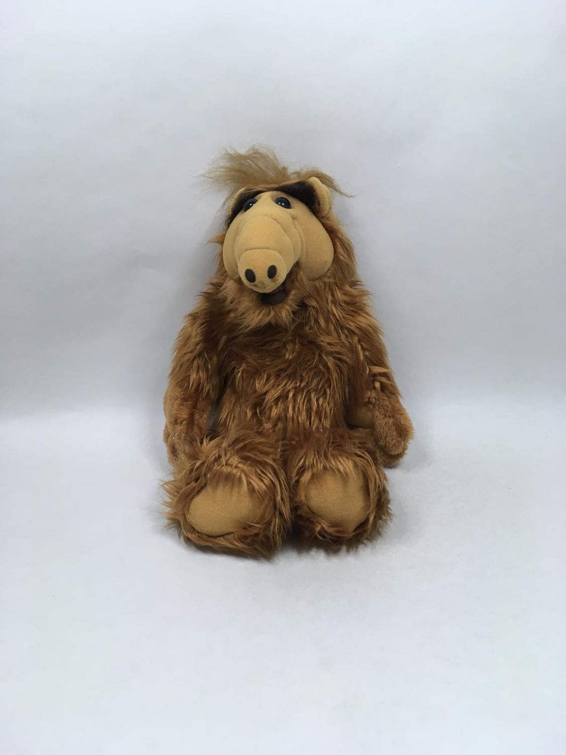 ALF Figur Stoffpuppe Alien Productions stehend 48 cm Sammlerstück Absolute Rarität 1986er Jahre