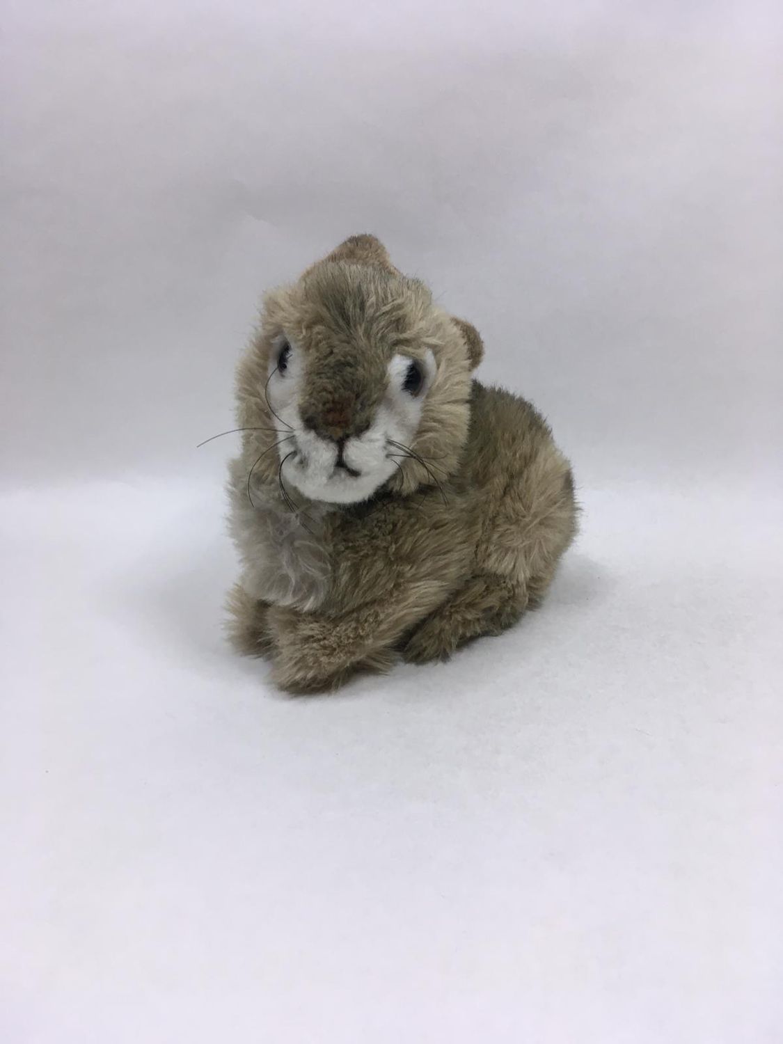 Steiff Hase Dormy 2975/25 mit Knopf und Fahne liegend 23 cm selten