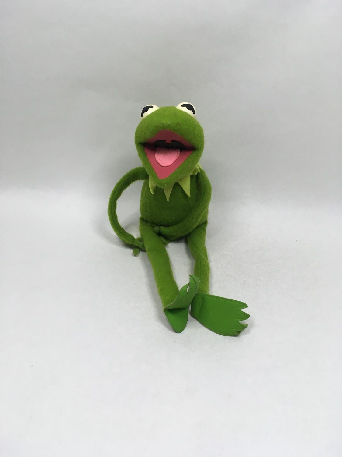 Kermit Der Frosch Fisher Price stehend 48cm Rarität und Sammlerstück