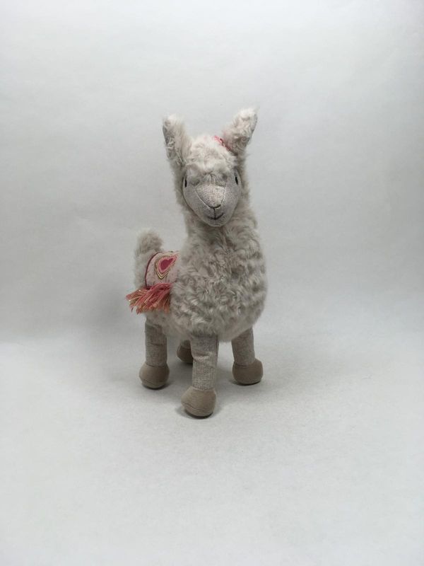 Lama La Galleria stehend 38 cm selten