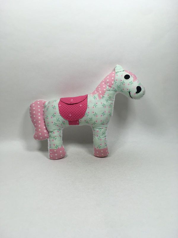 Deko Kissen Pferd Knuffel stehend 40*45 cm Sammlerstück