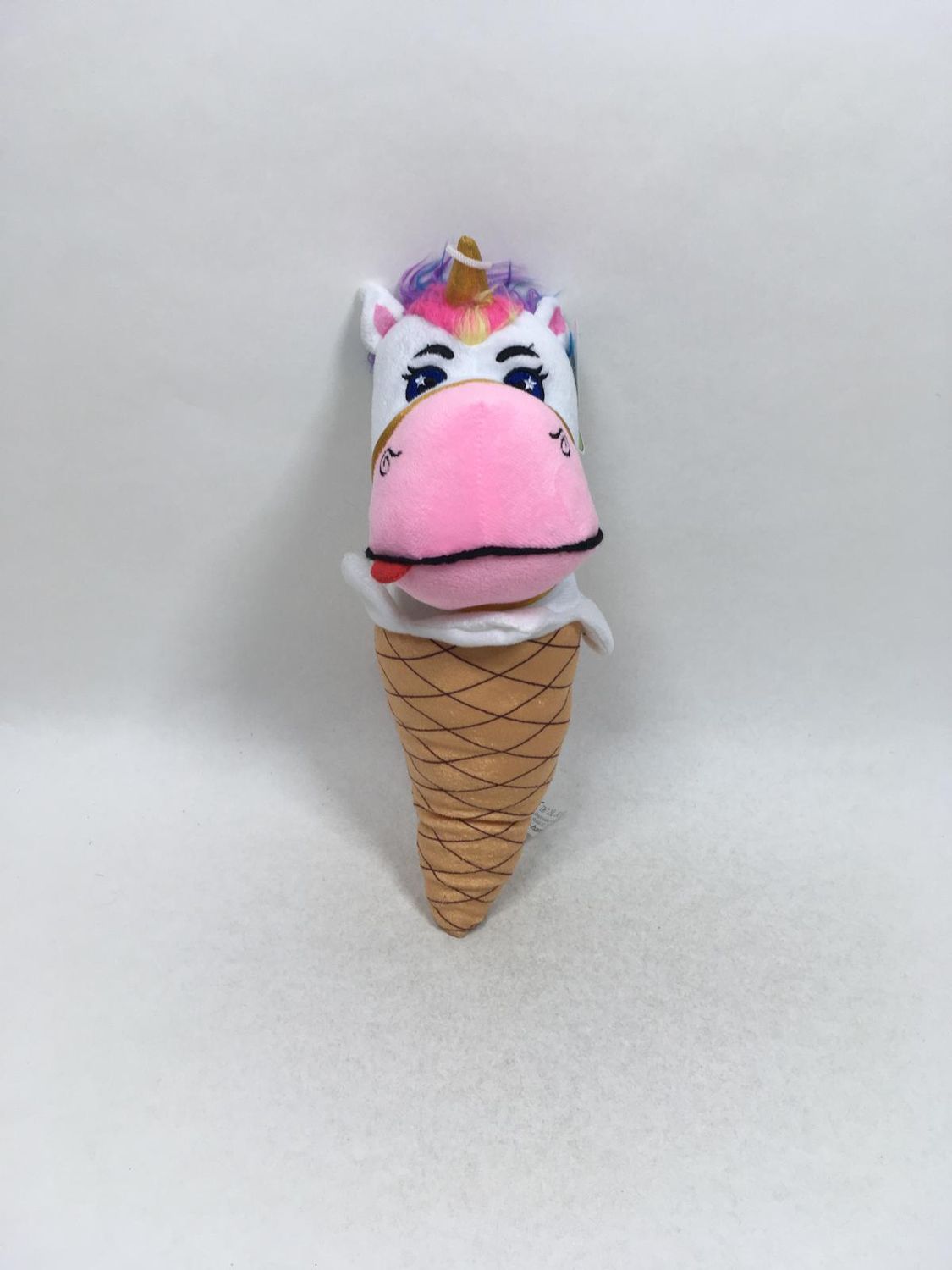 Einhorn in Eistüte KG-Hamburg stehend 35 cm Neuwertig mit Etikett