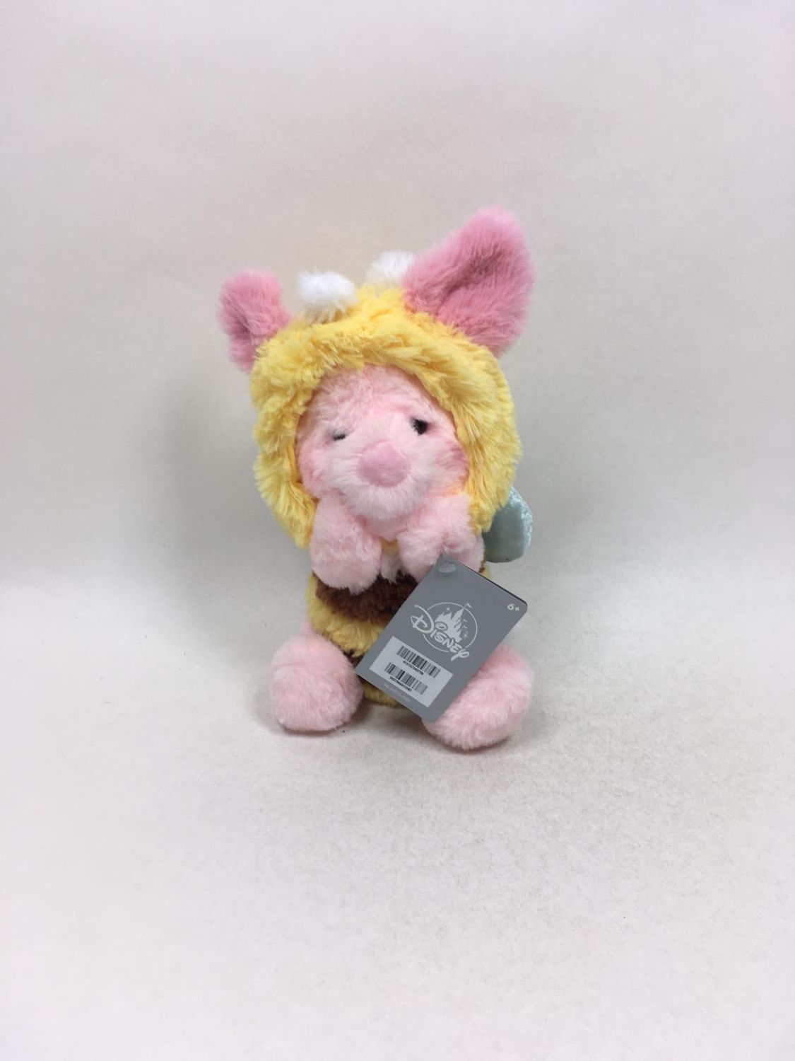 Disney Winnie Pooh Ferkel im Bienenkostüm sitzend 25 cm Rarität Neuwertig mit Etikett