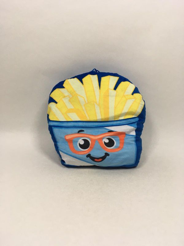 Deko Kissen Pommes Knuffel stehend 28*28 cm Rarität