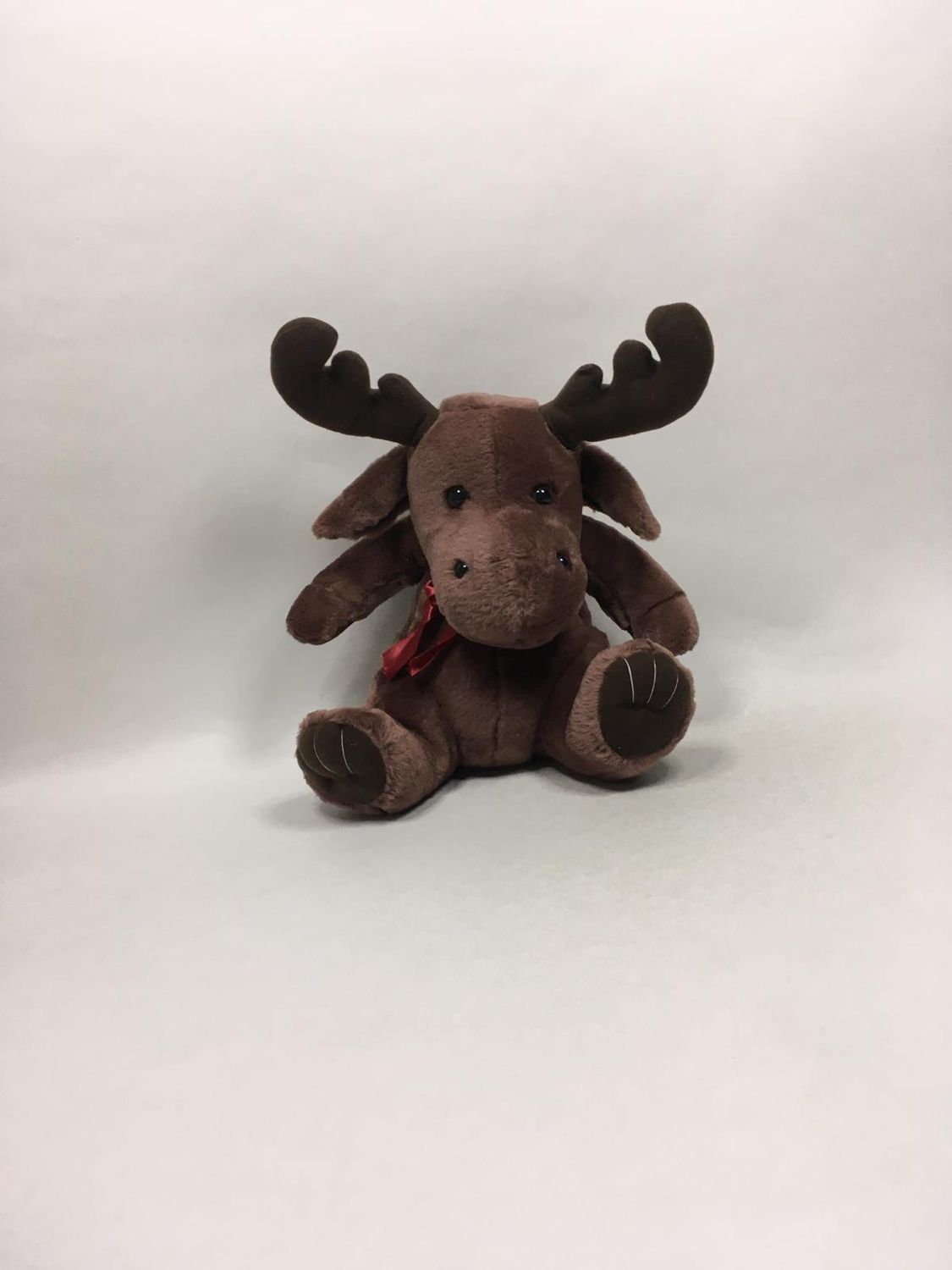 Elch Knuffel sitzend 35 cm selten