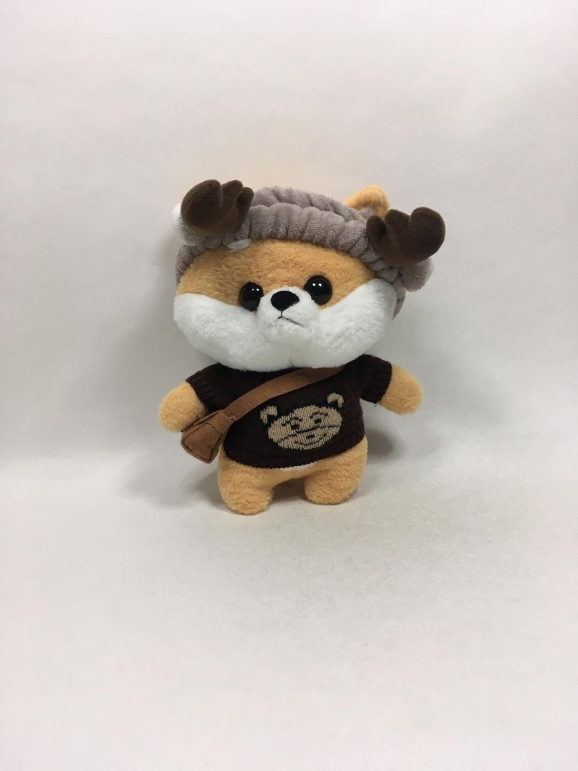 Hund Shiba Inu Knuffel stehend 38 cm selten
