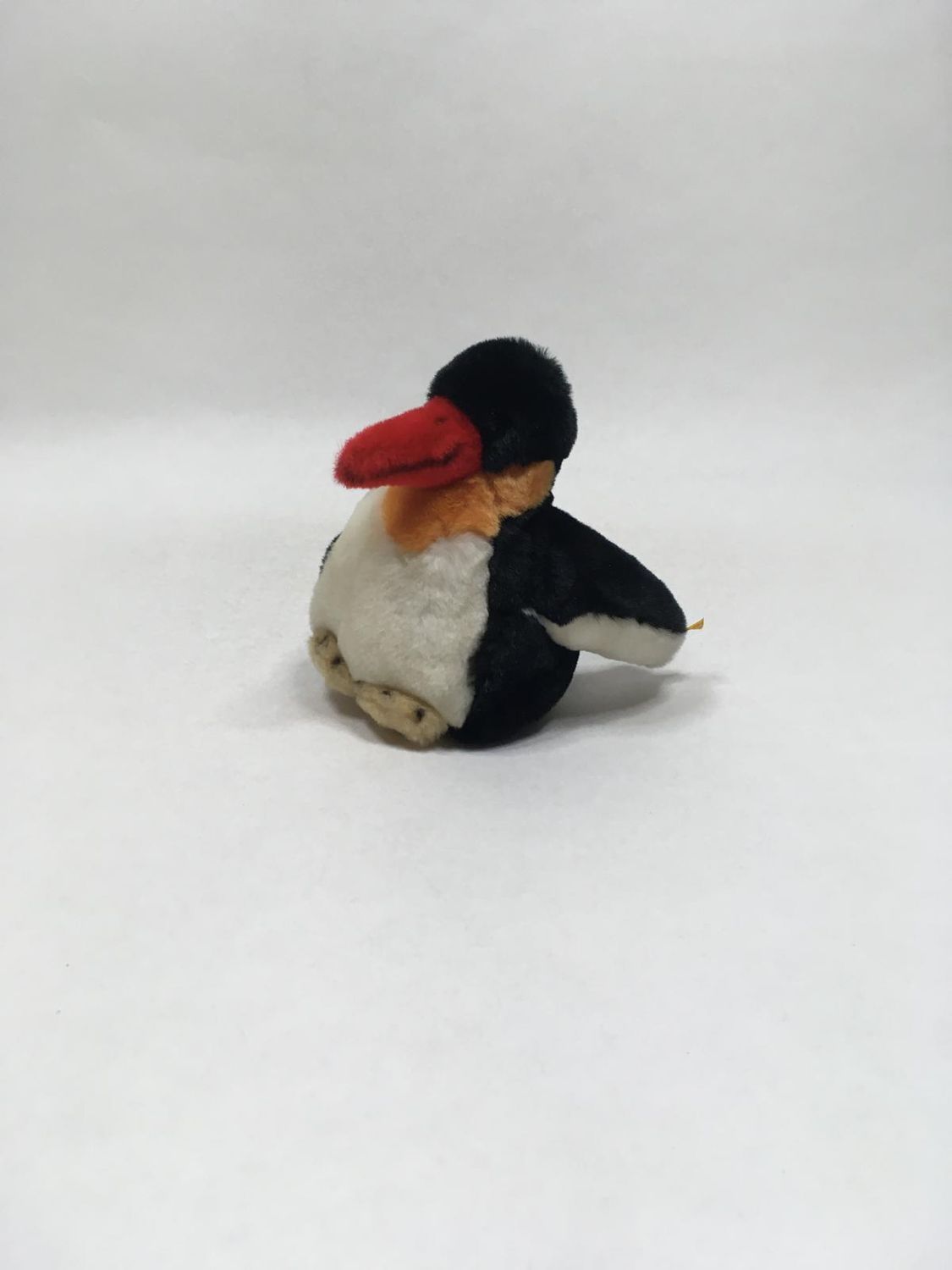 Steiff Pinguin Peggy 2570/14 mit Knopf und Fahne stehend 13 cm Mega Rarität