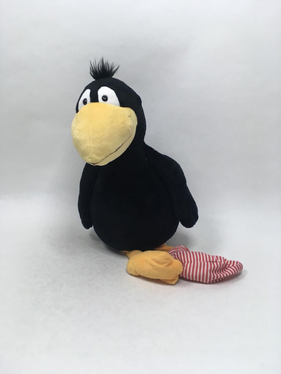 Kleiner Rabe Socke XL stehend 45 cm selten