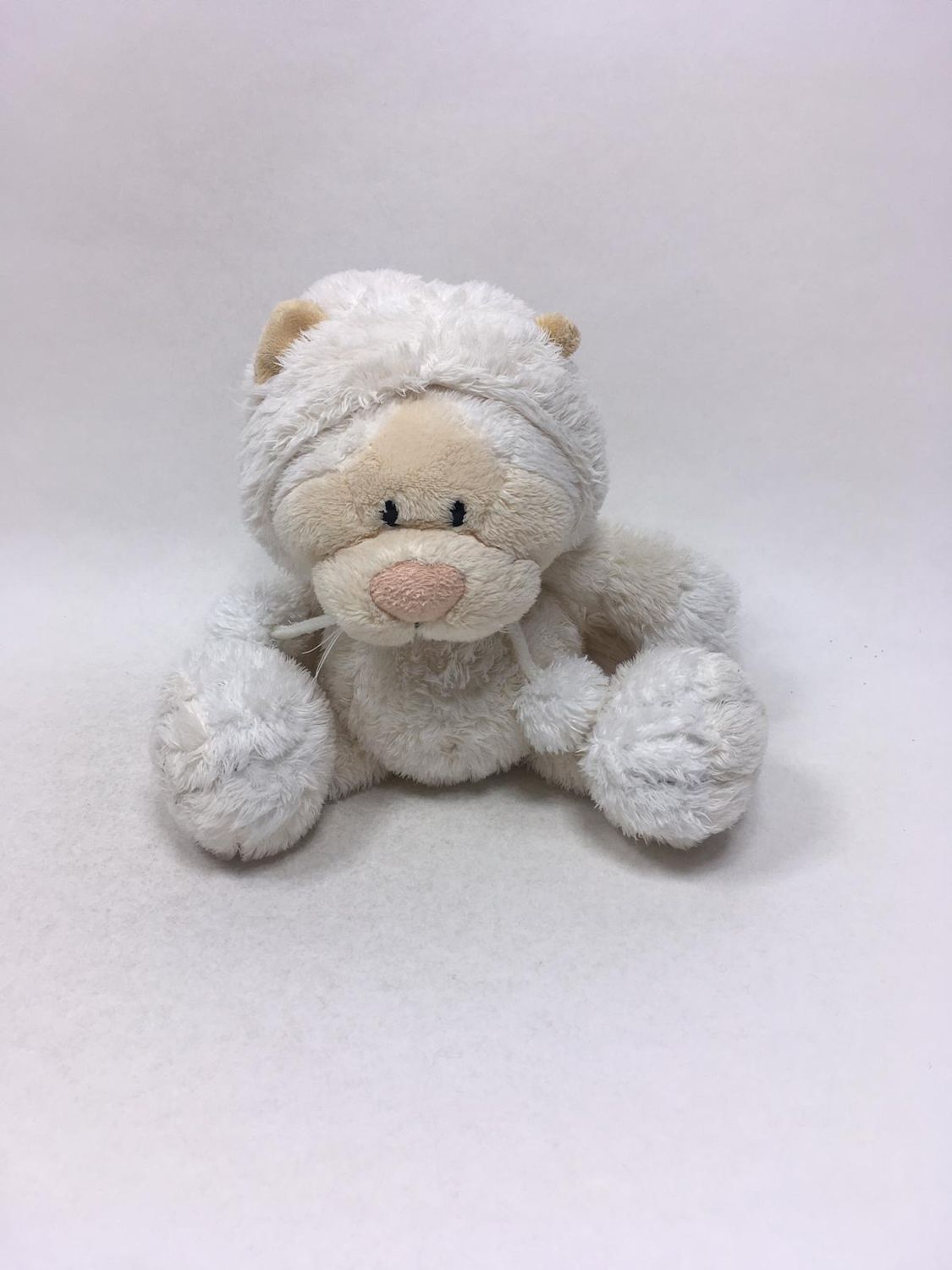 Nici Schneekatze stehend 35 cm Mega Sammlerstück