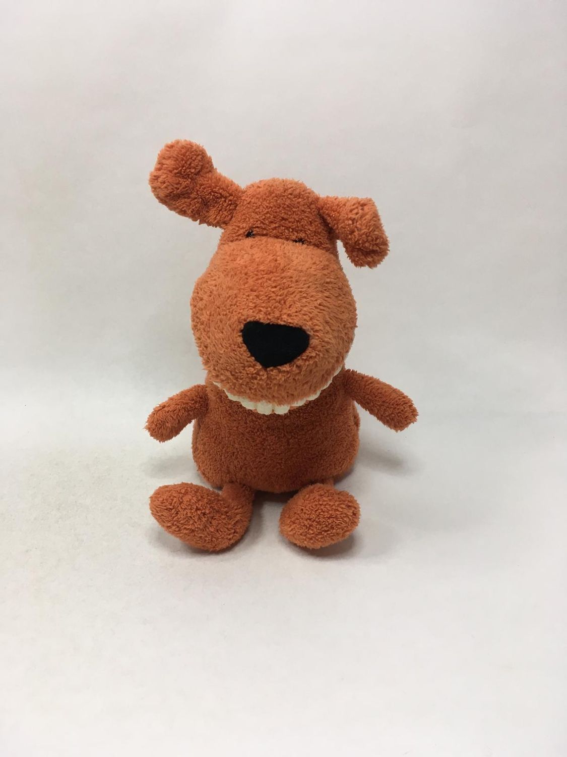 Hund Toothy Mutt Jellycat stehend 38 cm selten