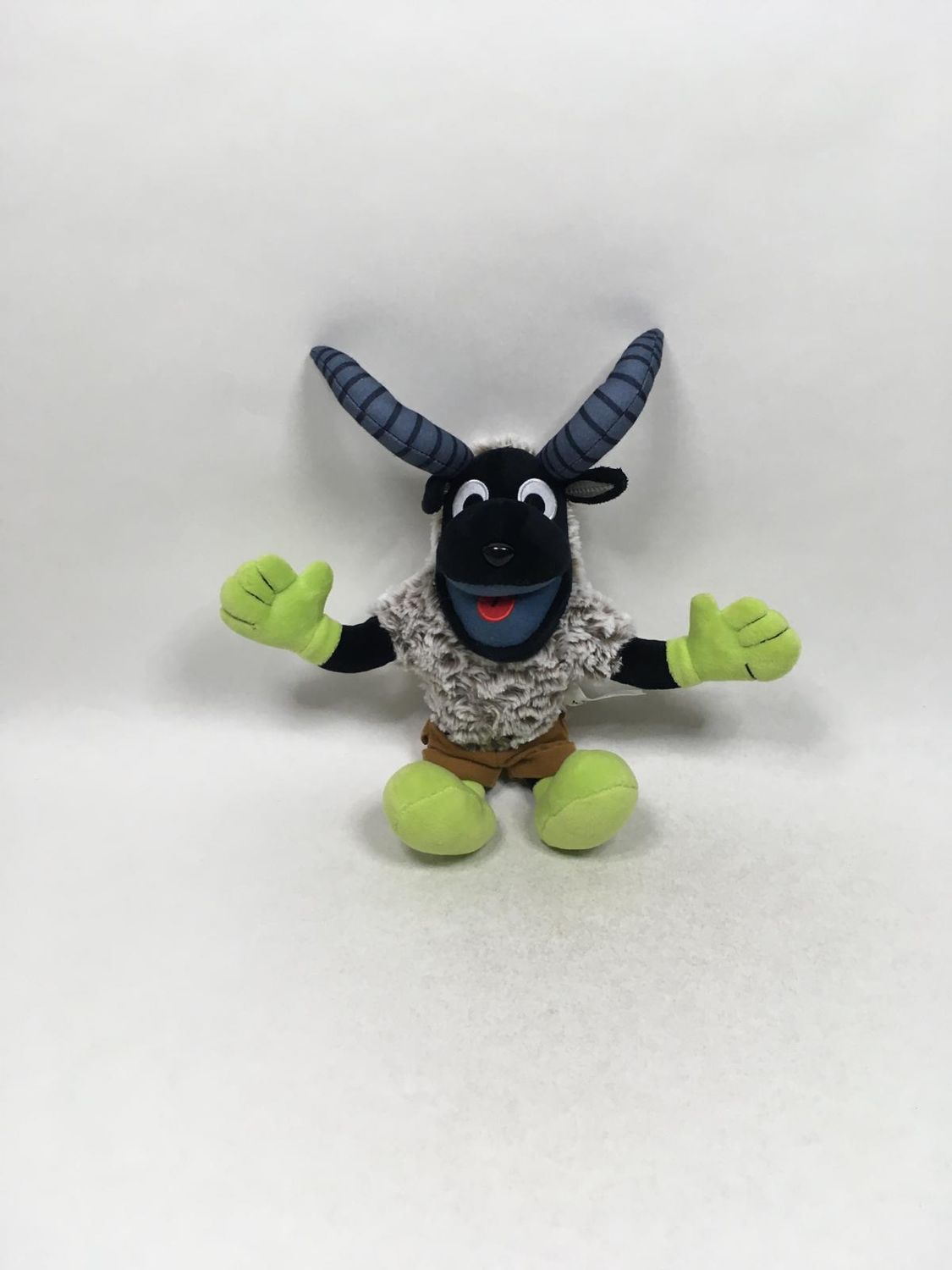 Schaf Heidschnucke Hövelschnucki Maskottchen Hövelhof Promotion Pets stehend 28 cm Sammlerstück