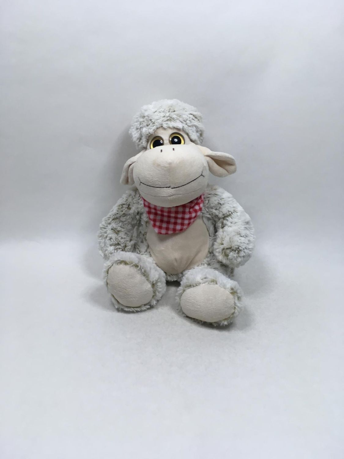 Schaf Knuffel sitzend 33 cm selten