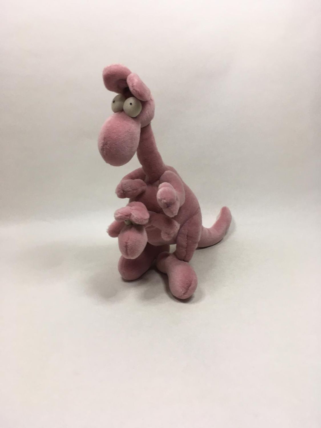 Känguru mit Baby Heye Olli Verlag stehend 40 cm selten