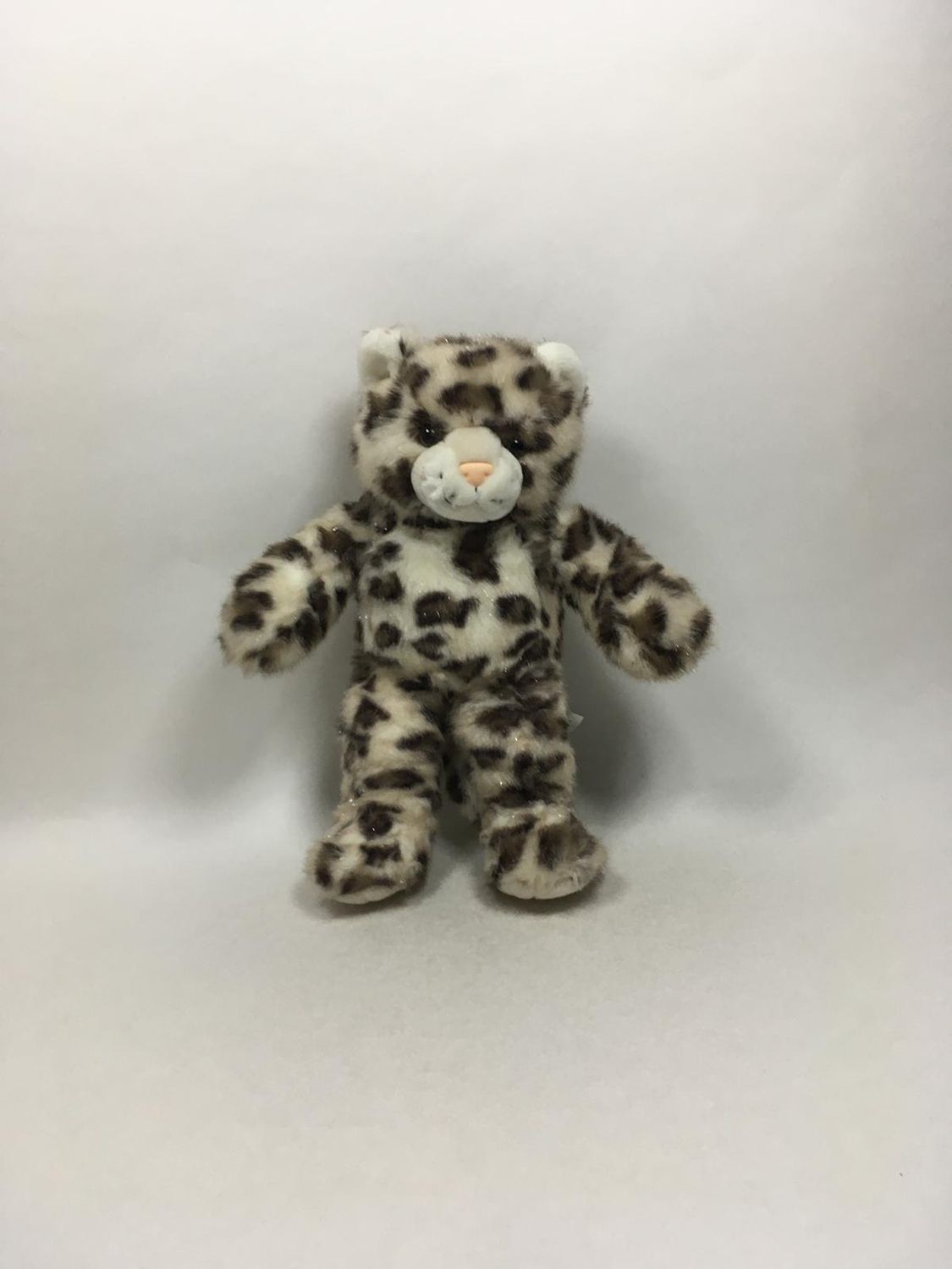 Schneeleopard Build a Bear stehend 40 cm Sammlerstück