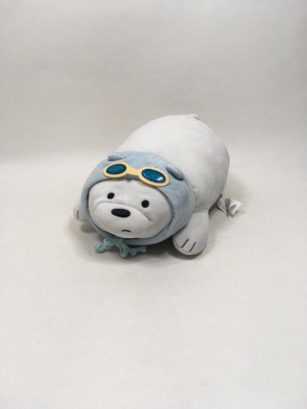 Eisbär Miniso liegend 38 cm Sammlerstück