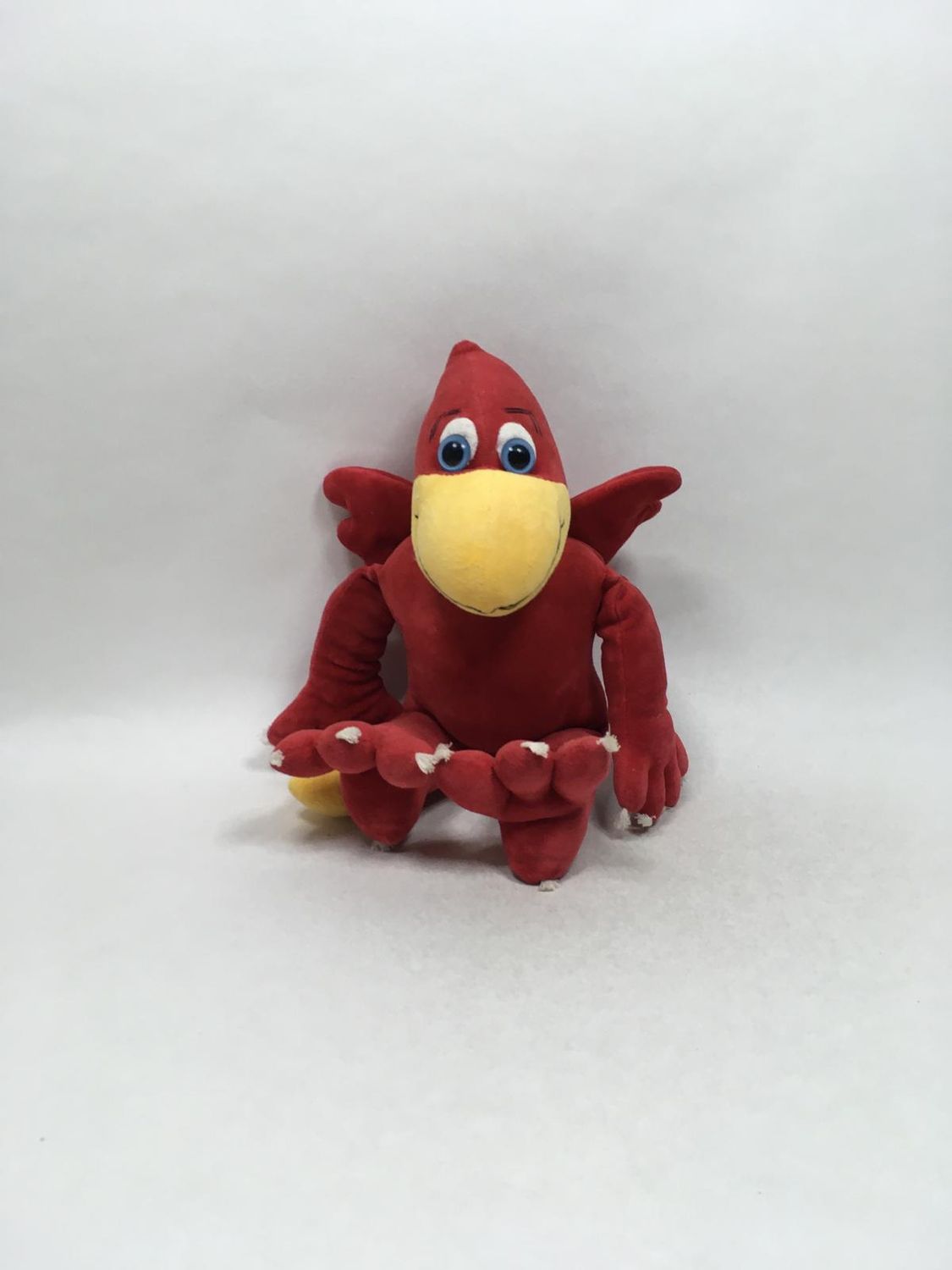 Puppe Grypsi Maskottchen Greifswald Knuffel stehend 38 cm Rarität