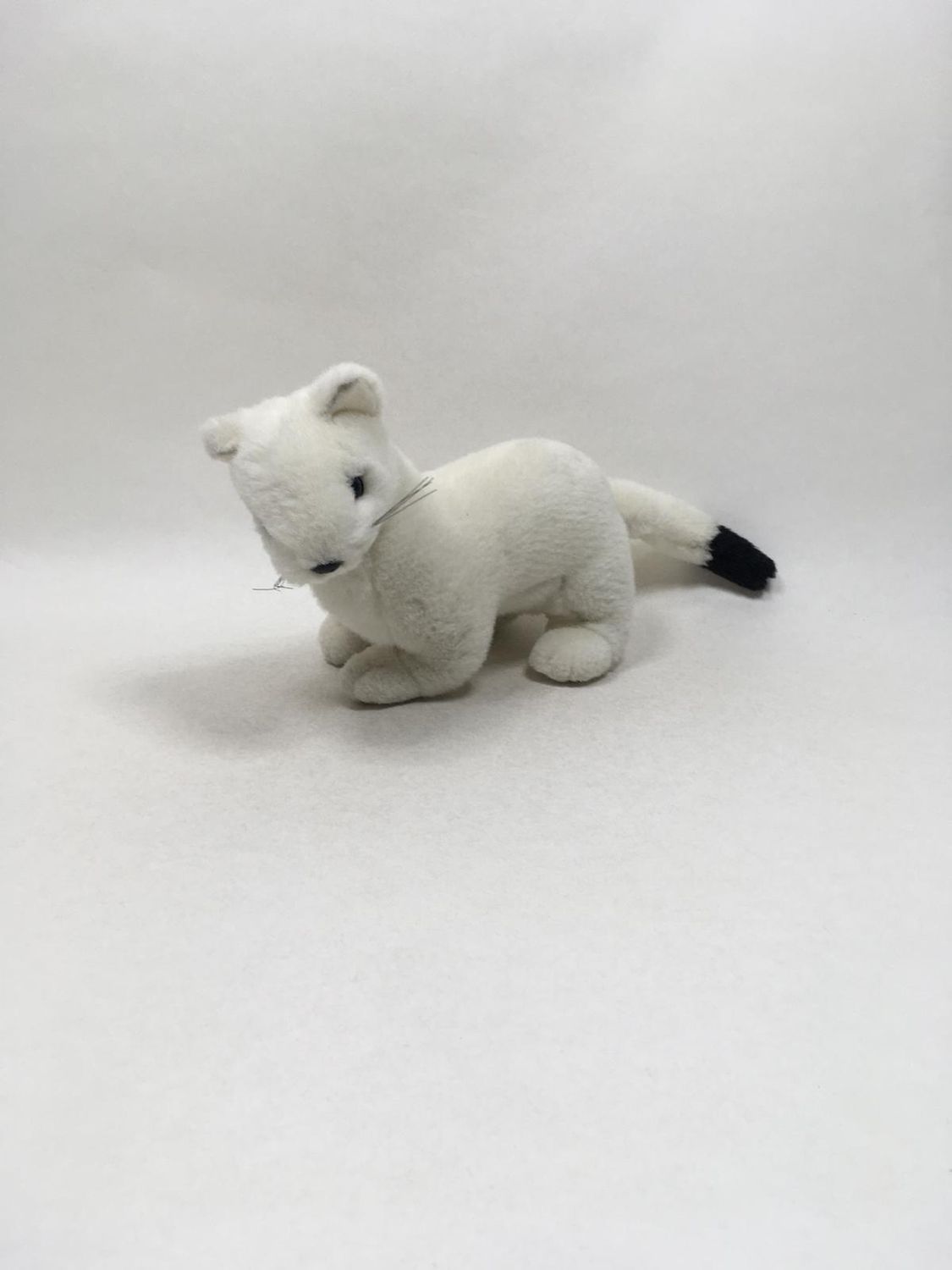 Hermelin Frettchen Marder Otter Knuffel stehend 43 cm Sammlerstück