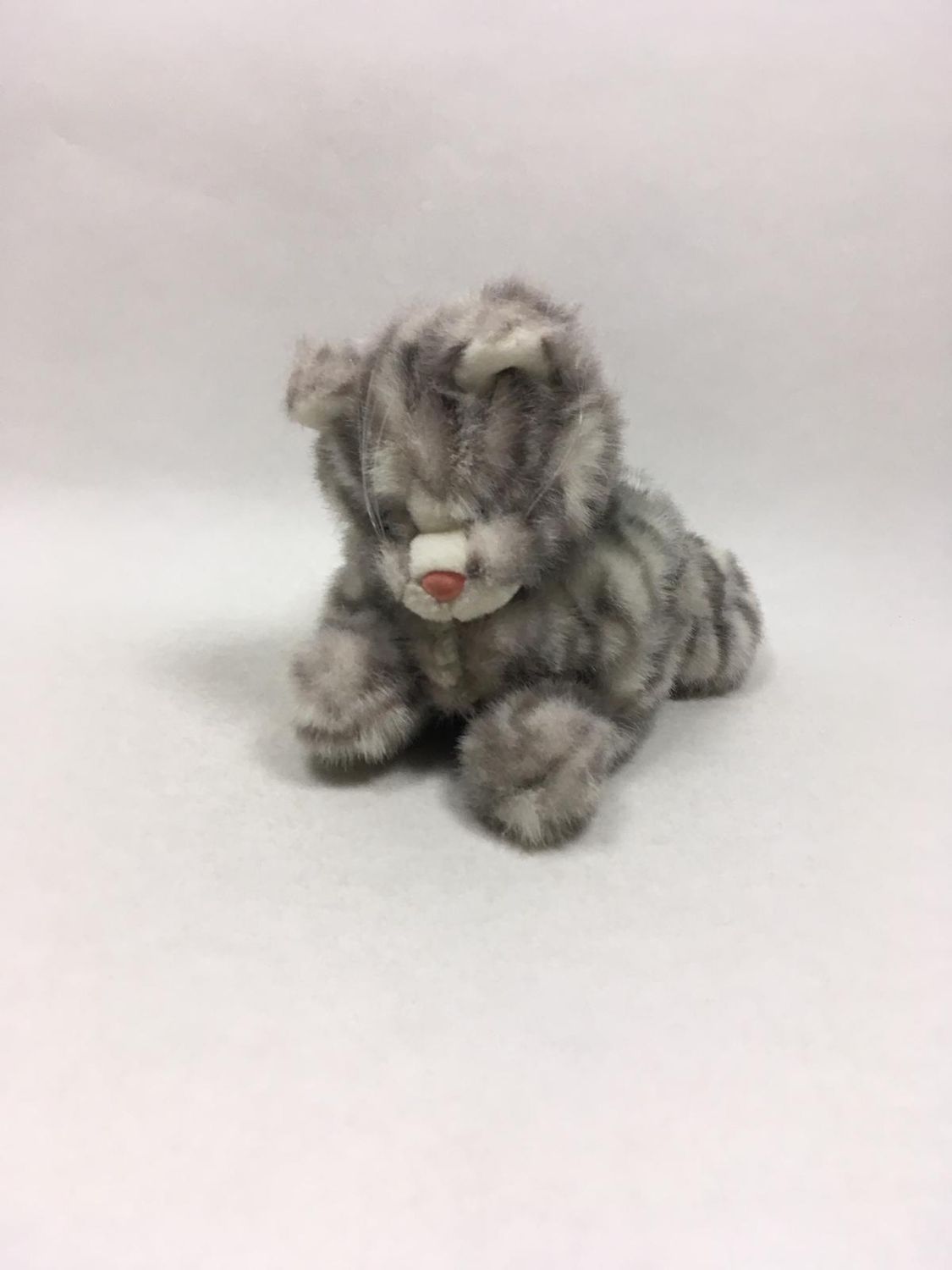 Katze Handpuppe Folkmanis sitzend 40 cm selten